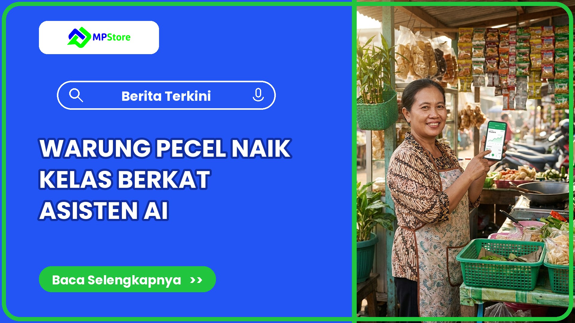 Warung Pecel 28 Tahun Naik Kelas Berkat Asisten AI, Ini Cara Warung Lain Menyusul