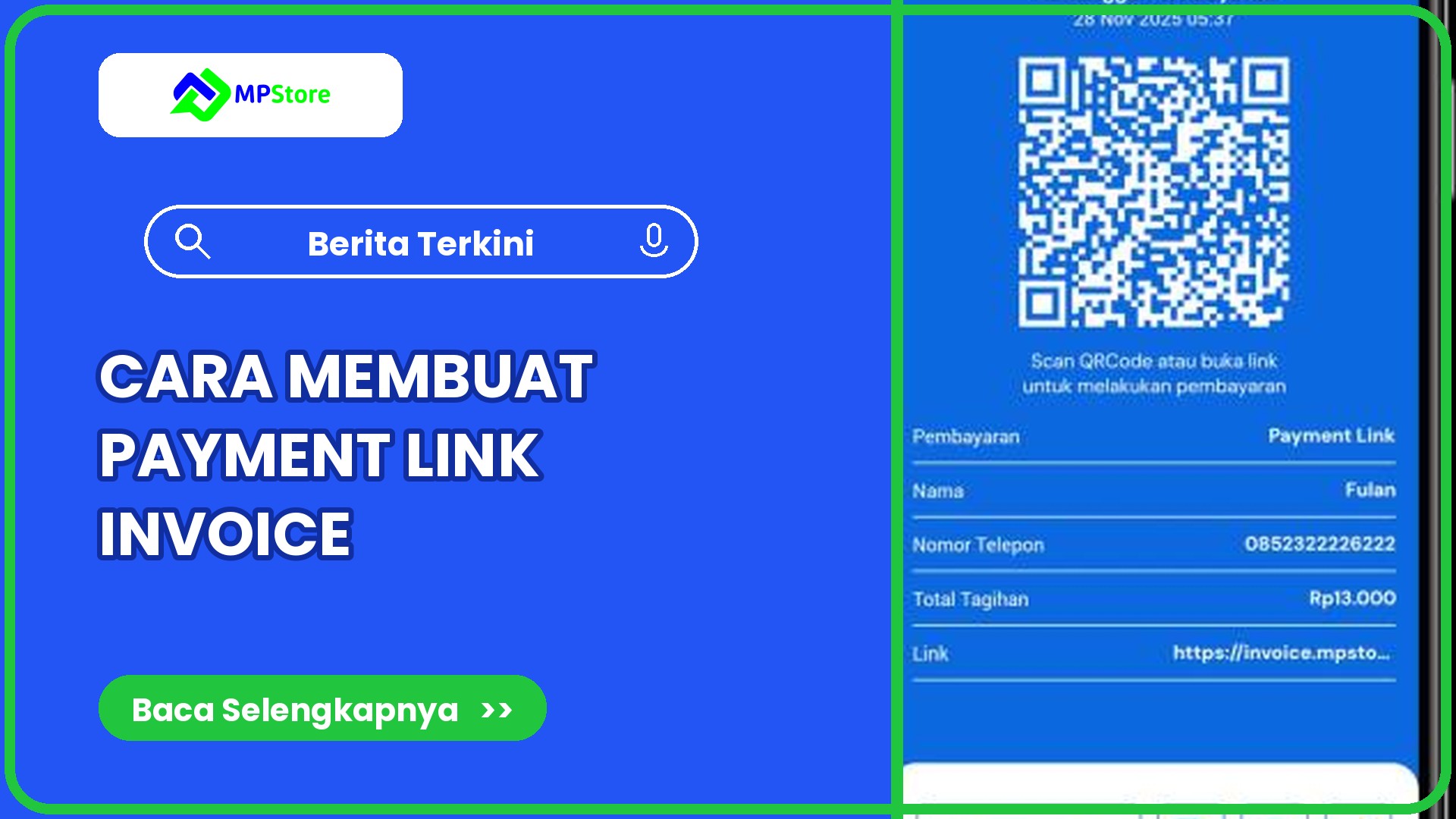 Bagaimana Membuat Payment Link / Invoice Online?
