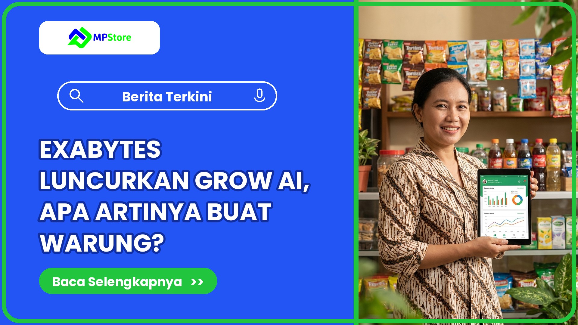 Exabytes Luncurkan "Grow AI" untuk UMKM, Apa Artinya buat Warung?