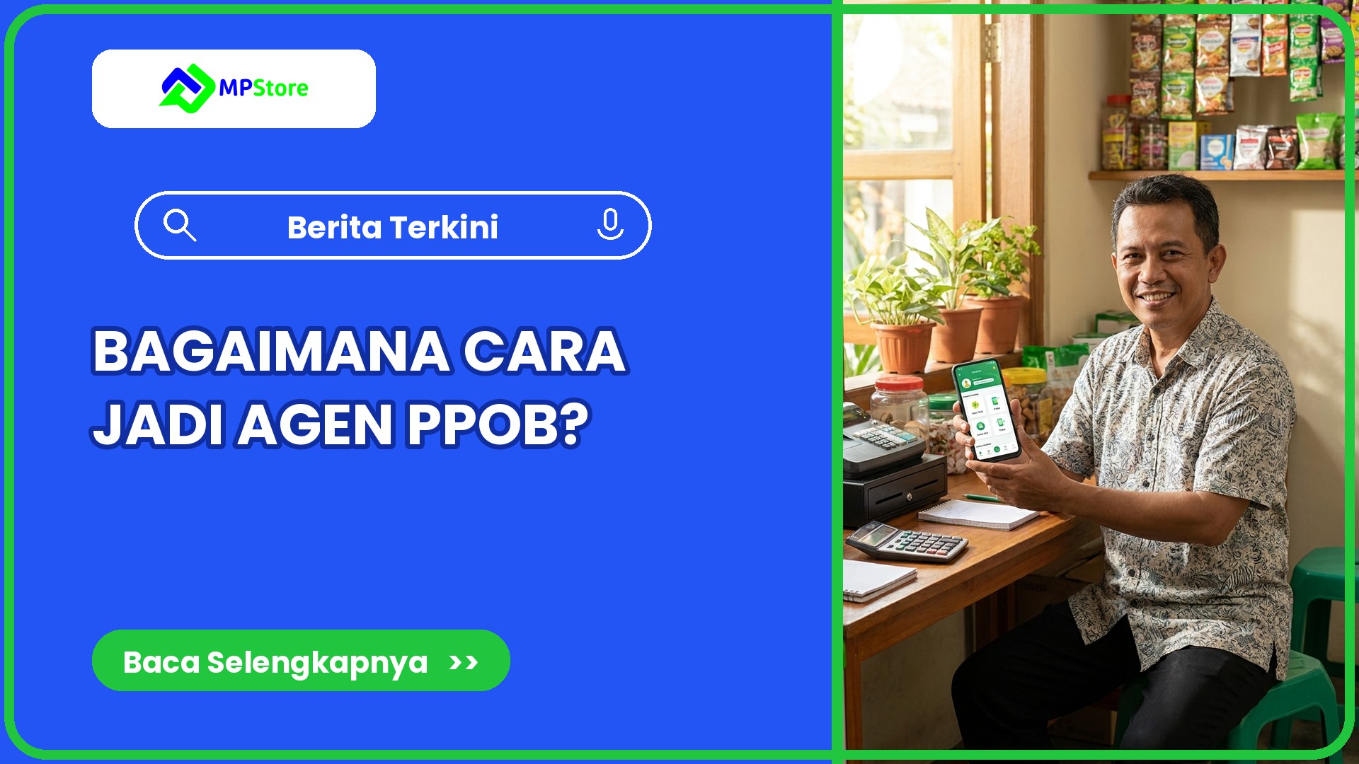 Bagaimana cara jadi agen PPOB?
