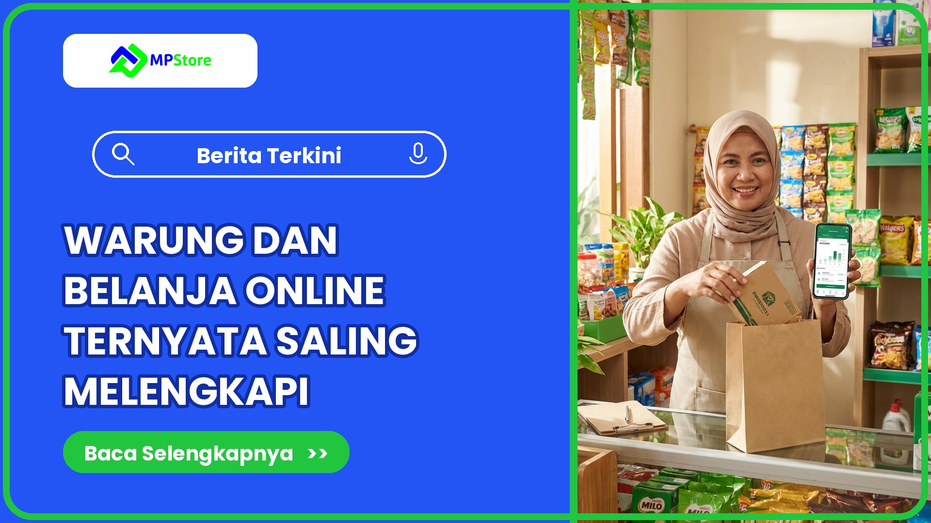 Survei Snapcart: Warung dan Belanja Online Saling Melengkapi, Ini Peluang Toko Online Warung