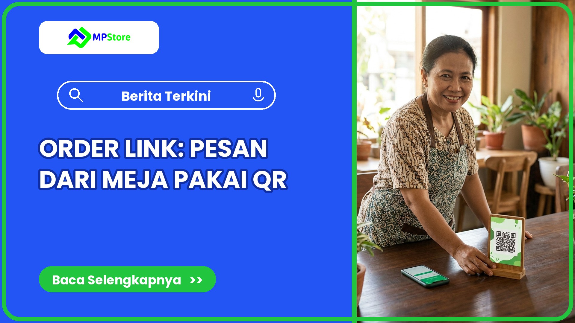 Bagaimana Cara Kerja Order Link di Kasir MPStore?