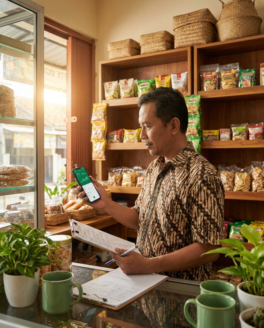Bagaimana cara dapat modal usaha untuk warung?